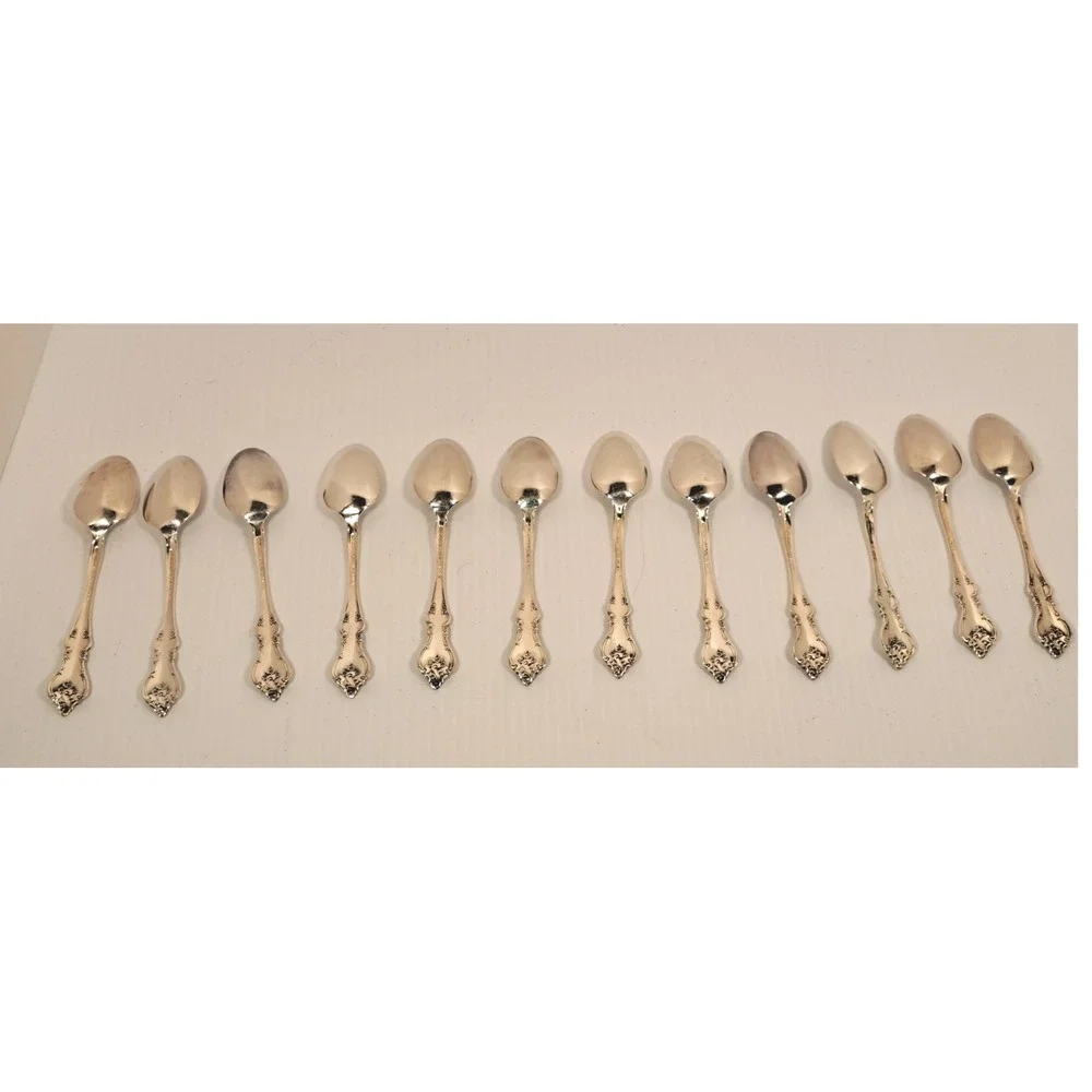 International Deepsilver Silver Orleans Silverplate Flatware (12) 5 pc Setting